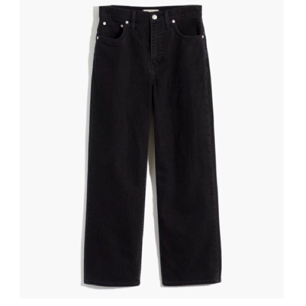 Madewell Slim Wide-Leg Crop Jeans